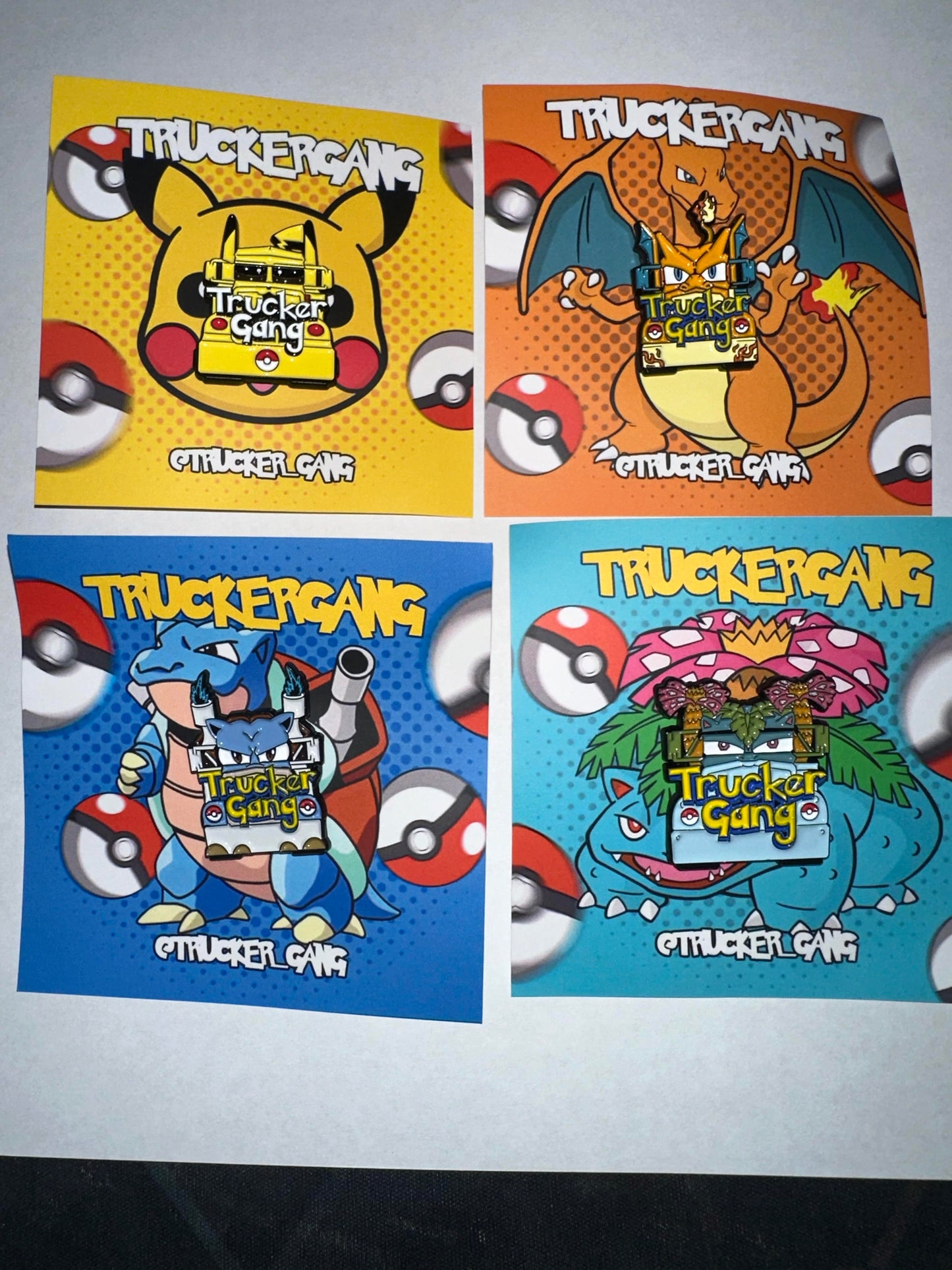 POKEMON TRUCKER 4 PACK